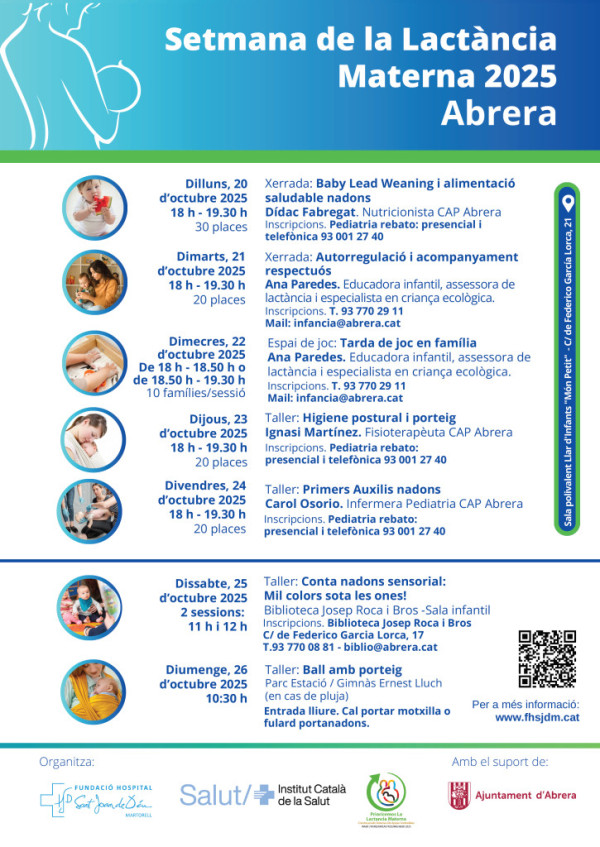 Setmana de la Lactància a Abrera 2025