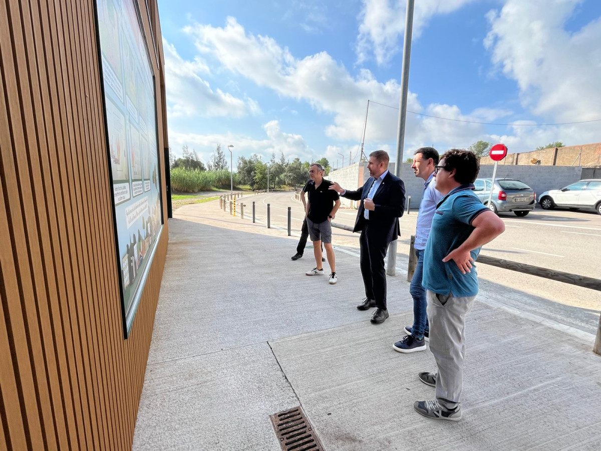 Rebem la visita de l’alcalde de Berga, Ivan Sànchez, i el regidor d'Esports, Guillem Canal