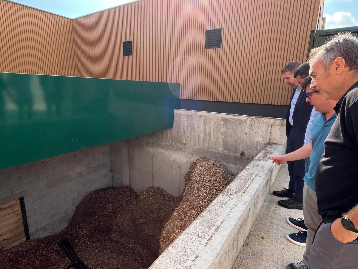 Rebem la visita de l’alcalde de Berga, Ivan Sànchez, i el regidor d'Esports, Guillem Canal