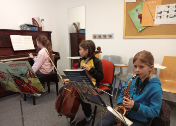 L'Escola Municipal de Música ha reprès les classes al Centre Polivalent, després de les obres de millora de l'equipament municipal