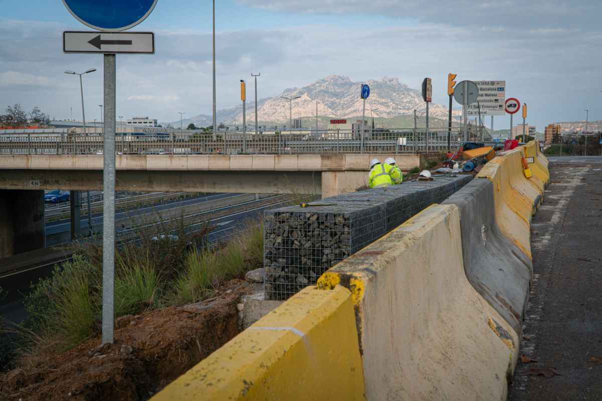 Dilluns 12 i dimarts 13 de gener, quedarà tallat temporalment el tram del c. de Manresa, entre el Pont del Treball i l'av. de Lluís Companys, amb motiu de la instal·lació de noves pantalles acústiques