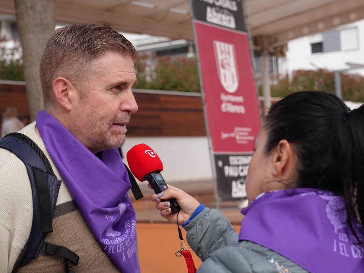 Abrera Municipi 100% Feminista! Omplim els nostres carrers de color lila en la VIII Marxa contra les violències masclistes, amb èxit de participació i prop de 250 persones inscrites!