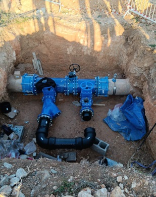 Millorem la xarxa d’aigua potable del nostre municipi amb la instal·lació de comptadors als dipòsits d’aigua i la implantació d’un sistema de telecontrol