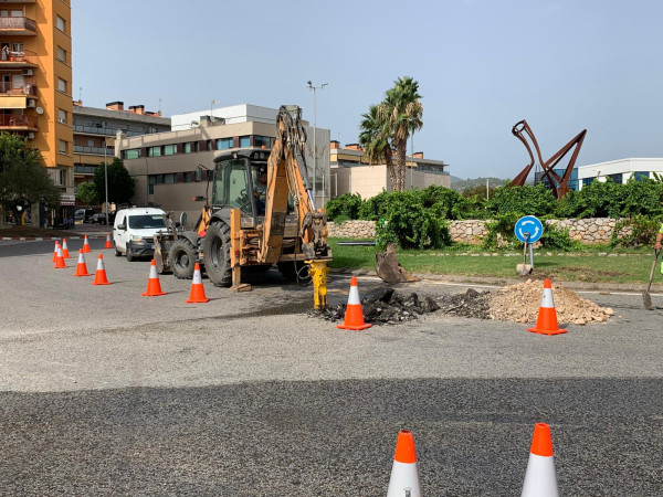 Restablert el subministrament d'aigua en tots els carrers del barri del Rebato d'Abrera