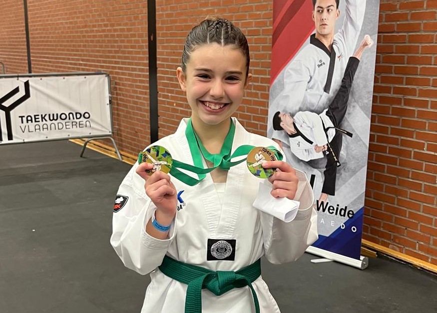 Felicitem els joves taekwondistes abrerencs pels seus excel·lents resultats en l'Open Ilyo Kyorugi de Pumses de la ciutat belga d'Aarschot