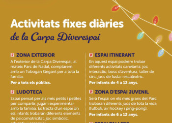 Nadal 2025 - Activitats carpa diverespai