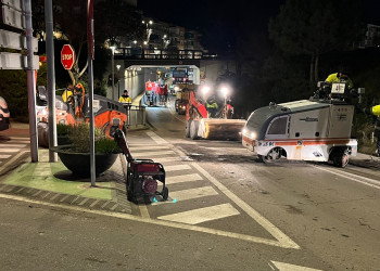 Duem a terme actuacions nocturnes d’asfaltatge i millora de la via pública per minimitzar les afectacions al trànsit