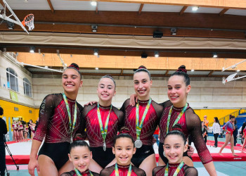 Felicitem el nostre Abrera Gimnàstic Club pel seu darrer èxit assolit com a subcampiones de la Lliga Nacional Iberdrola de Gimnàstica Artística. Moltes felicitats!