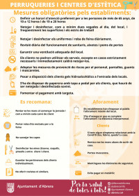 Perruqueries i centres d'estètica