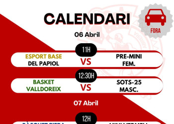 Partits CB Abrera - 06.04.23 - Fòra