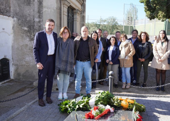 El Cementiri Vell d'Abrera acull un any més l'homenatge a les persones afusellades en aquest recinte l'any 1939