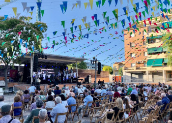 Festa Major 2022: Concert de tarda de l'orquestra Montgrins a la plaça de Pau Casals