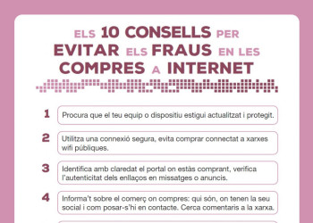 10 consell per evitar fraus en les compres per Internet