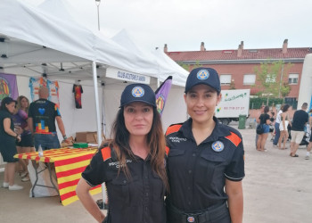 Voluntaris i voluntàries de Protecció Civil d'Abrera