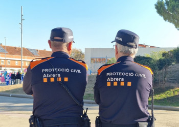 Voluntaris i voluntàries de Protecció Civil d'Abrera