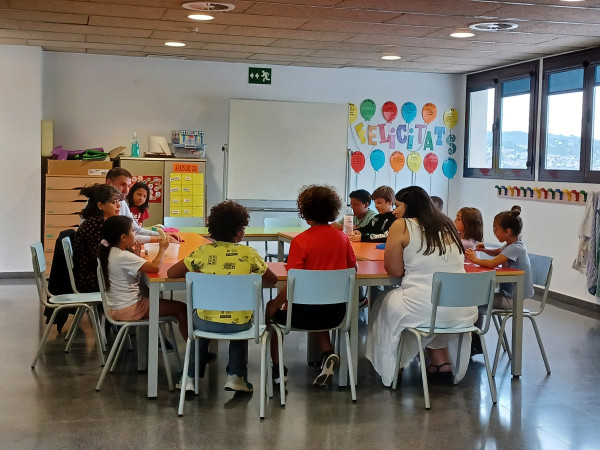 Visitem l'espai socioeducatiu Galàxia per donar la benvinguda al nou curs acadèmic