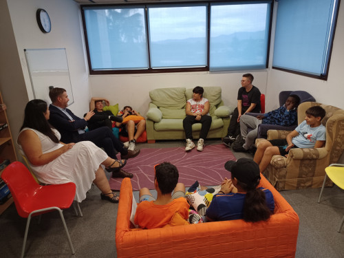 Visitem l'espai socioeducatiu Kalima per donar la benvinguda al nou curs acadèmic