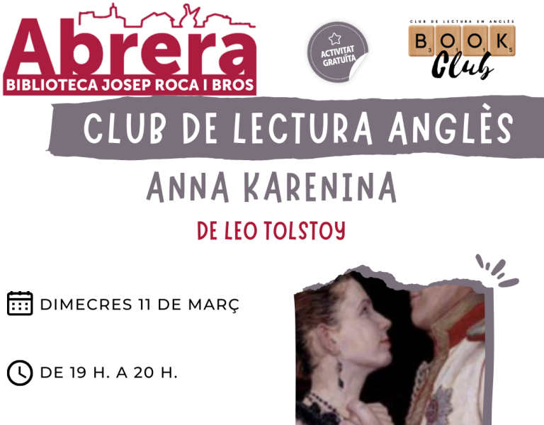 Club de Lectura anglès. Març 2026