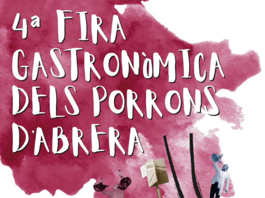 4a Fira Gastronòmica Els Porrons d'Abrera - Cartell