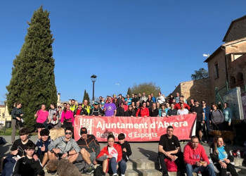 A Abrera promovem l'activitat física! Gran èxit de participació a la XXIV Caminada de Primavera Abrera-Montserrat, que s'ha celebrat aquest diumenge 6 d'abril!