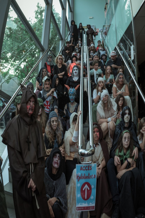 Més de mil persones han passat pel Passatge del Terror 'Medievil' a la Casa de Cultura, organitzat per la Comissió de Halloween