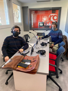 A Abrera sí que hi ha res 12-01-22  Gerard Bidegain i Oscar Augé a Ràdio Abrera.jpeg