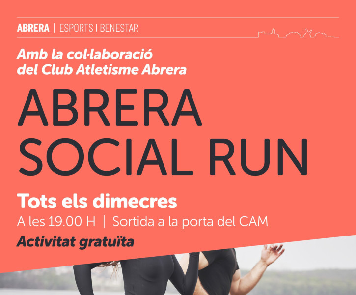 Abrera posa en marxa l’Abrera Social Run, una activitat gratuïta per fomentar l’esport i l’activitat física