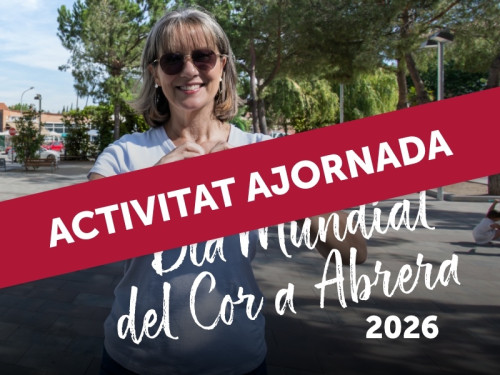 Activitat ajornada! La xerrada sobre la prevenció de l’infart i la reanimació cardiopulmonar. d'avui dilluns 28 de setembre, queda ajornada. Properament informarem de la nova data