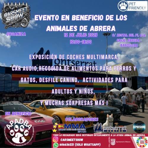 Evento en beneficiio de los animales de Abrera