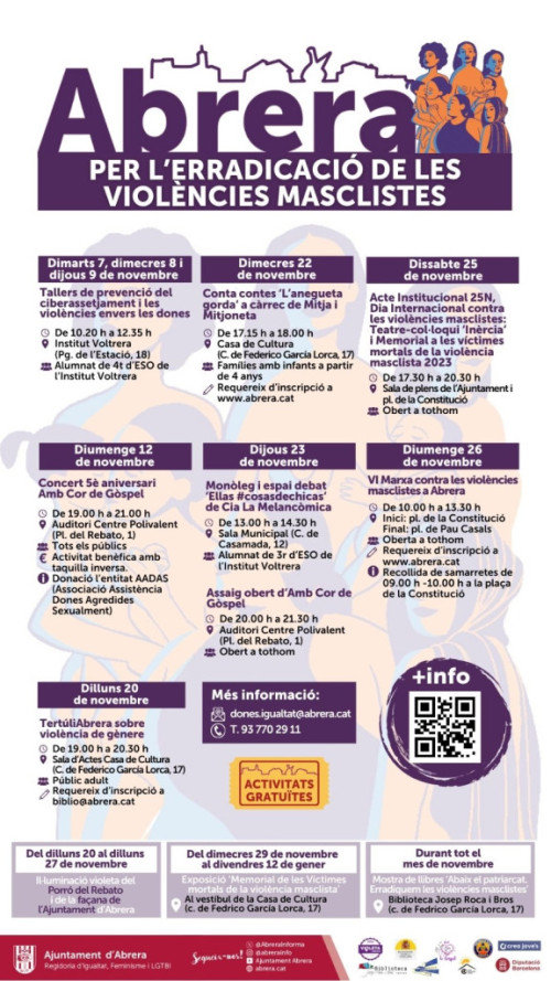 Activitats per commemorar a Abrera el 25N Dia Internacional per l'erradicació de les violències masclistes.jpeg