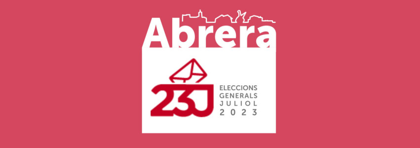 BANNER ELECCIONS GENERALS 2023 ABRERA