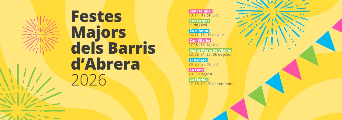 FESTES MAJORS DELS BARRIS