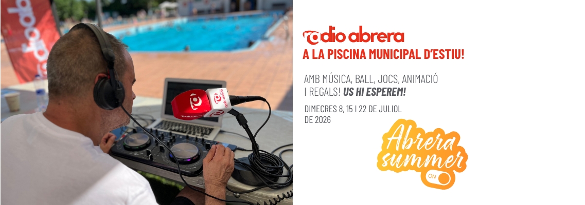 RÀDIO ABRERA A LA PISCINA