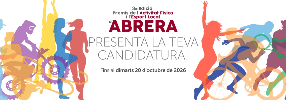 PREMIS ACTIVITAT FÍSICA I ESPORT LOCAL D'ABRERA