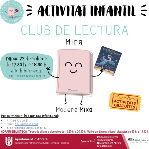 Biblioteca Josep Roca i Bros - ClubInfantil - Febrer 2024.jpg