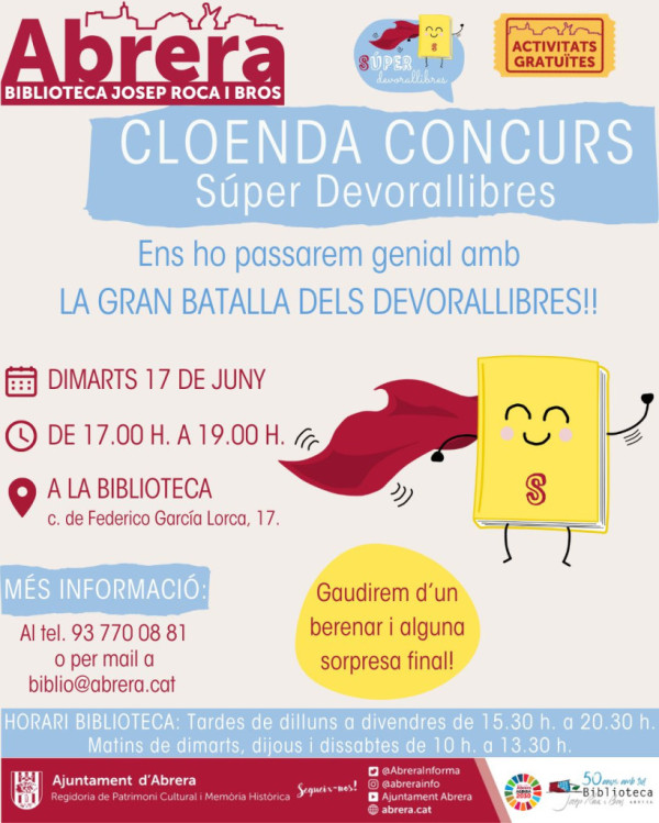 Biblioteca Juny 2025 - Cloenda Súperdevorallibres.jpg