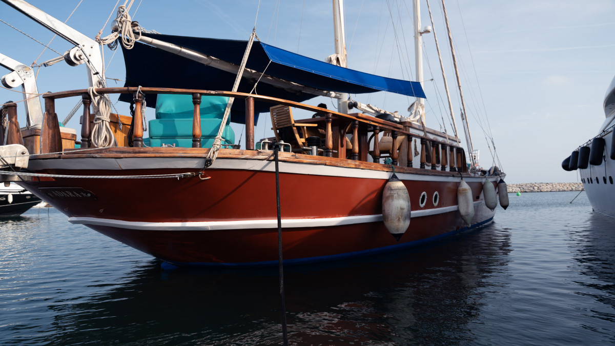 Embarcació de Global Sumud Flotilla. Foto: Gulcin Bekar. Global Sumud Flotilla