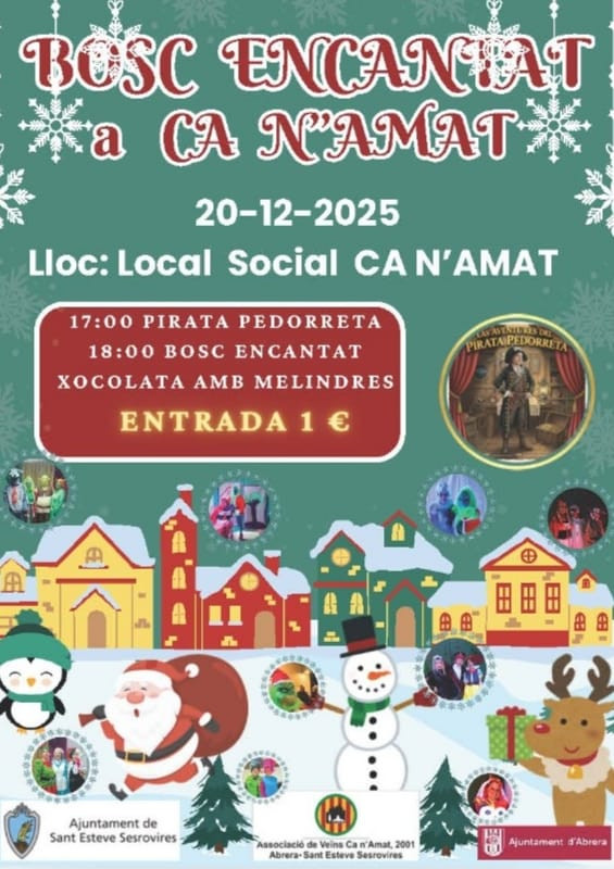 Nadal 2025: Bosc Encantat a Ca n'Amat