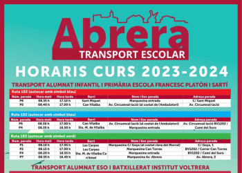 Transport Bus Escolar 2023-2024