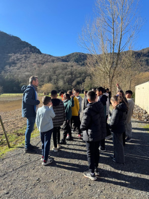 Visita de les cooperatives abrerenques a La Fageda