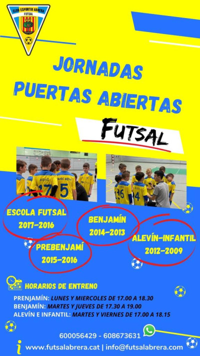 Calendari portes obertes Club Esportiu Futsal Abrera.jpeg