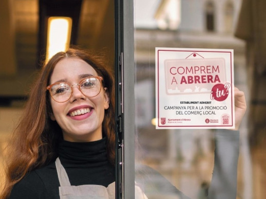 Impulsem una nova campanya per fomentar el comerç local: 'Comprem a Abrera Online'