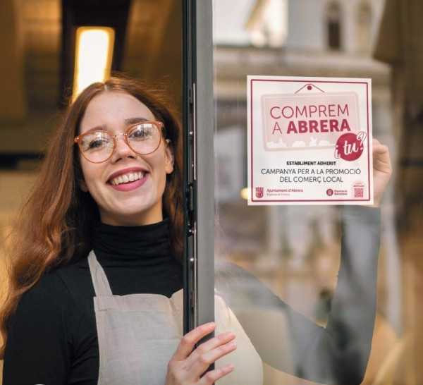 Impulsem una nova campanya per fomentar el comerç local: 'Comprem a Abrera Online'