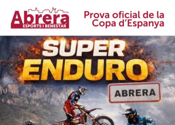 Cartell Camionat d'Espanya de Super Enduro d'Abrera del 28 i 29 d'agost de 2026
