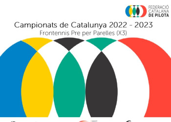 Campionats de Catalunya 2022-2023 Frontenis per Parelles (x3)