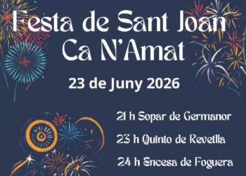 CARTEL SANT JOAN CA N'AMAT 2026