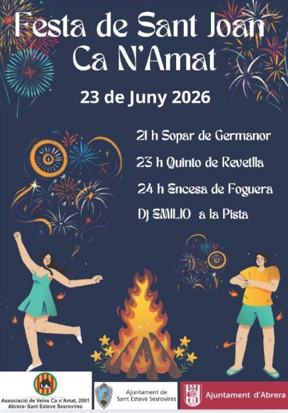 CARTEL SANT JOAN CA N'AMAT 2026