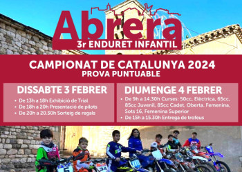 CARTELL 3R ENDURET INFANTIL 2024