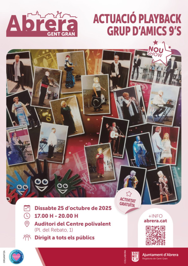 Cartell actuació Grup d'Amics 90s de l'Associació de la Gent Gran d'Abrera 25 10 25.jpg