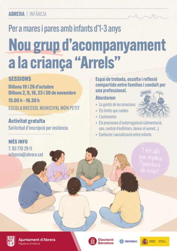 Abrera se suma, un any més, a la Setmana de la Lactància Materna amb xerrades, tallers i activitats gratuïtes per a les famílies